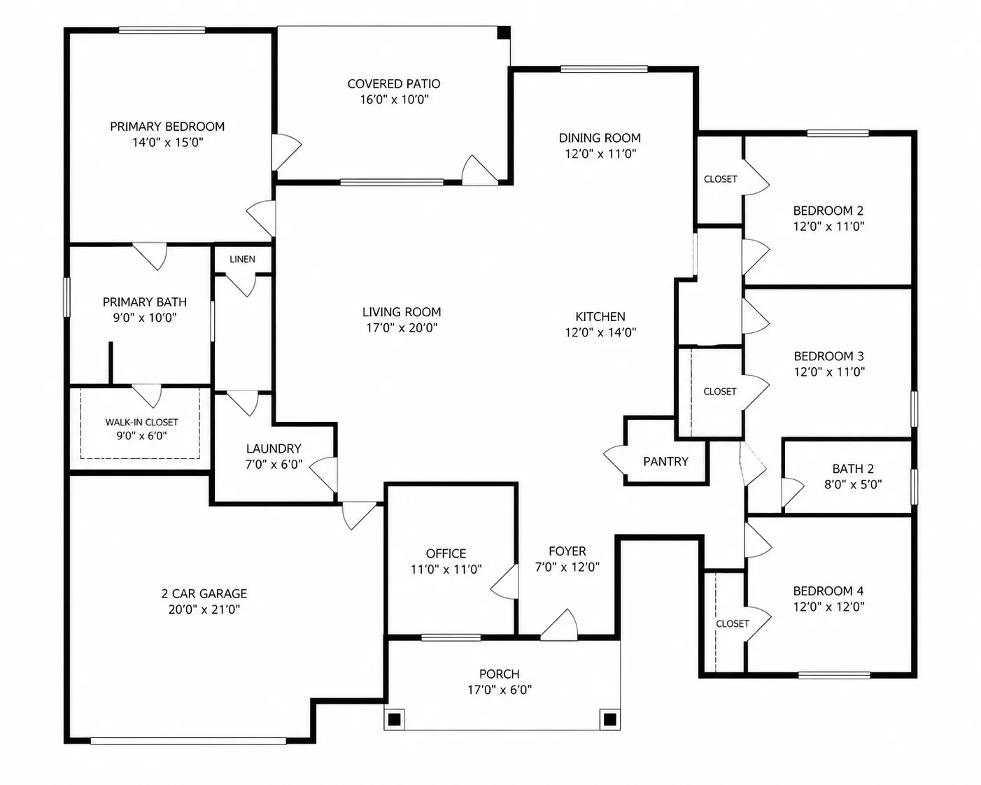Real estate floor plan preview