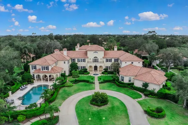 Aerial view of a Central Florida property
